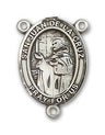 San Juan De La Cruz Rosary Centerpiece Sterling Silver or Pewter