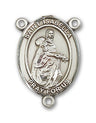 St. Isabella of Portugal Rosary Centerpiece Sterling Silver or Pewter