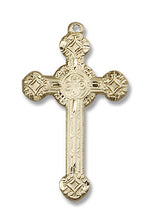 Women's Elaborate Tip Cross Pendant