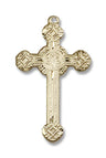 Women's Elaborate Tip Cross Pendant