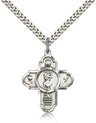 St. Christopher Sports 5-Way Medal