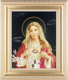Immaculate Heart of Mary 8x10 Framed Print Under Glass