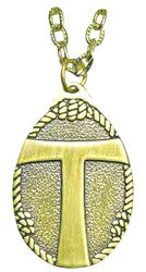 Tau and Cord Pendant