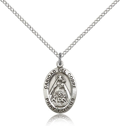 Oval Caridad Del Cobre Pendant