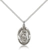 Oval Caridad Del Cobre Pendant