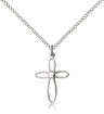 Women's Loop Cross Pendant