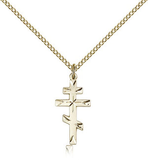 Faceted Saint Andrew's Cross