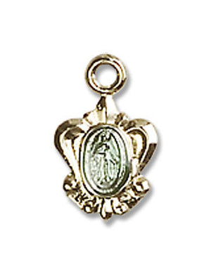Petite Fleur-de-lis Miraculous Medal
