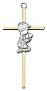 Praying Boy Cross  6'