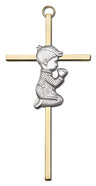 Praying Boy Cross  6'