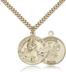 National Guard St. Christopher Medal - Nickel Size