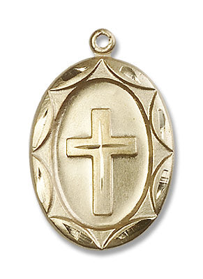 Open Cut Cross Necklace