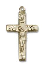 Women's Small Traditional Crucifix Necklace