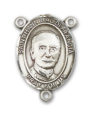 St. Hannibal Rosary Centerpiece Sterling Silver or Pewter