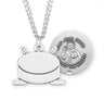 Jesus Christ Hockey Medal Sterling Silver