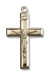 Traditional High Polish Crucifix Pendant