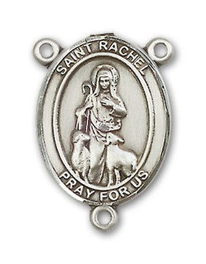 St. Rachel Rosary Centerpiece Sterling Silver or Pewter