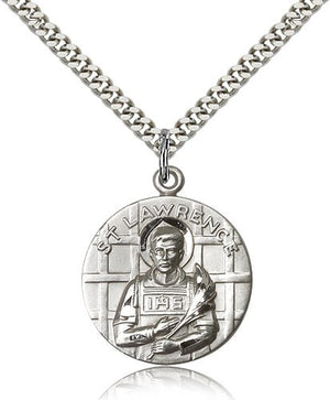 Round St. Lawrence of Rome Medal