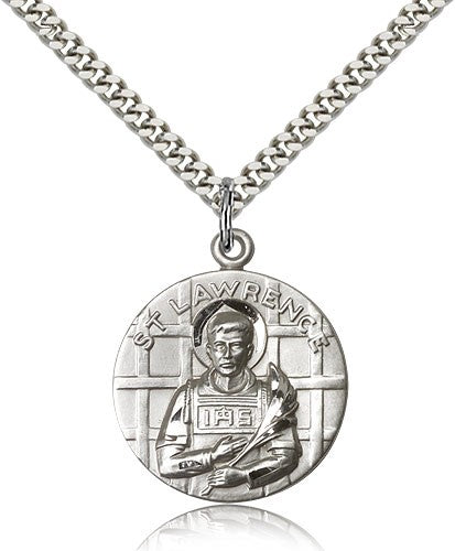 Round St. Lawrence of Rome Medal