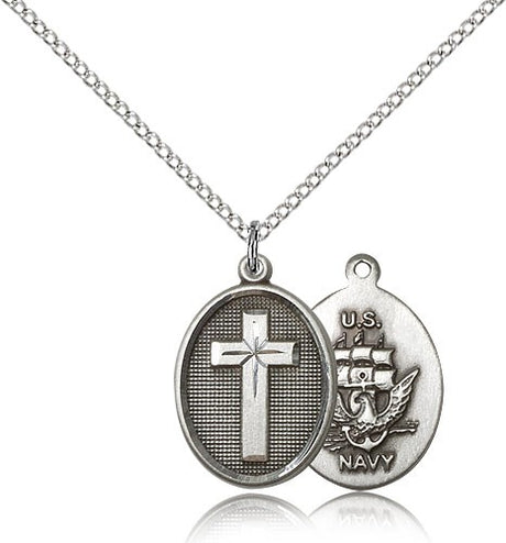 Cross Navy Pendant