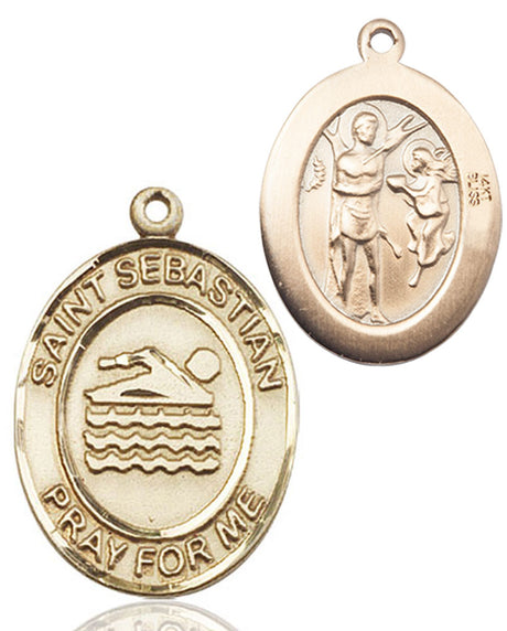 St. Sebastian Swimming Medal