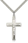 Traditional High Polish Crucifix Pendant