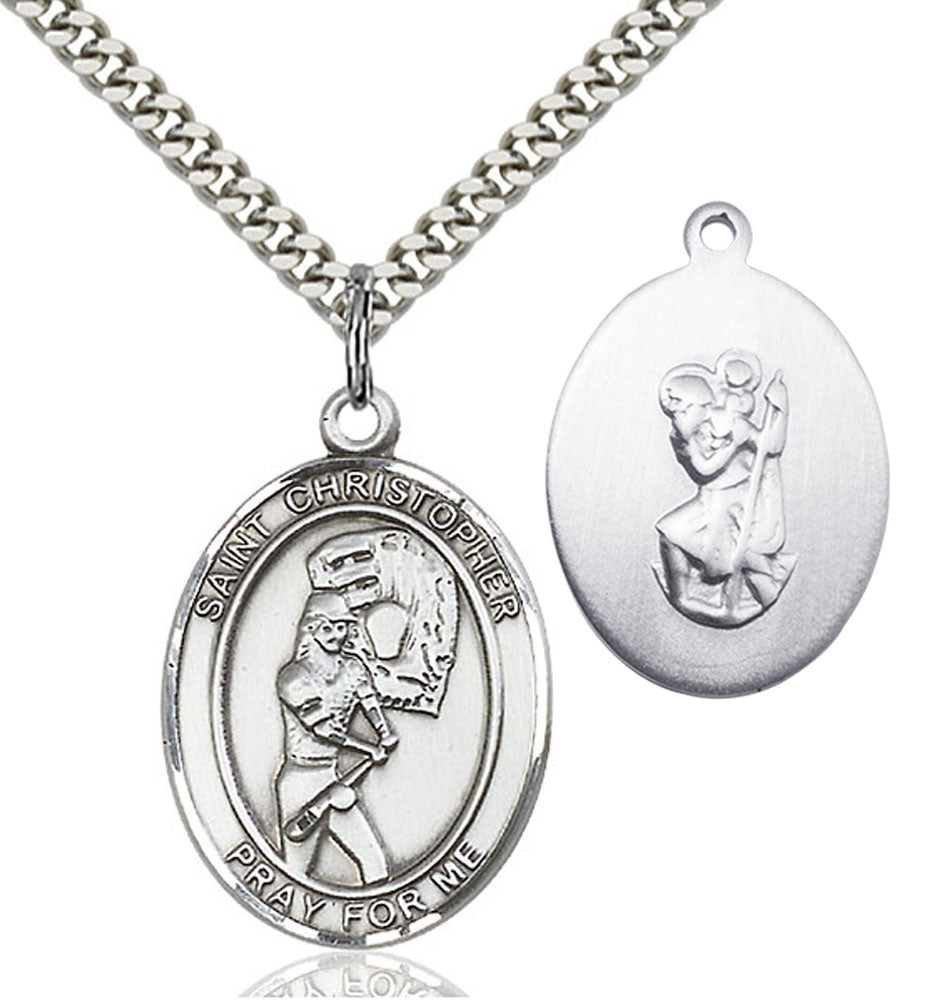 St. Christopher Softball Medal for Girls