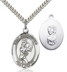 St. Christopher Softball Medal for Girls
