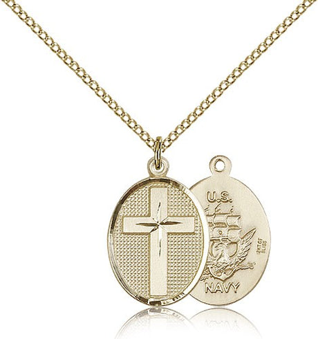 Cross Navy Pendant