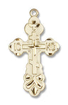 St. Xenia Orthodox Cross Pendant for Men