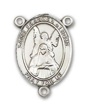 St. Frances of Rome Rosary Centerpiece Sterling Silver or Pewter