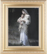 Madonna and Child with Baby Lamb 8x10 Framed Print Under Glass