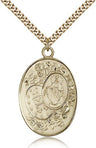 Large Miraculous Medal Necklace