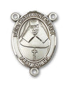 St. Katharine Drexel Rosary Centerpiece Sterling Silver or Pewter