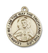 Satin Finish Women's Scapular Necklace