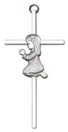 Praying Girl Cross  6'