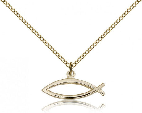 Ichthus Fish Pendant