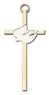 Holy Spirit Wall Cross with White Dove 4'