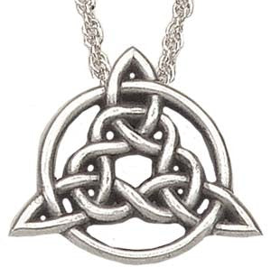 Celtic Trinity Knot Pendant - 1"