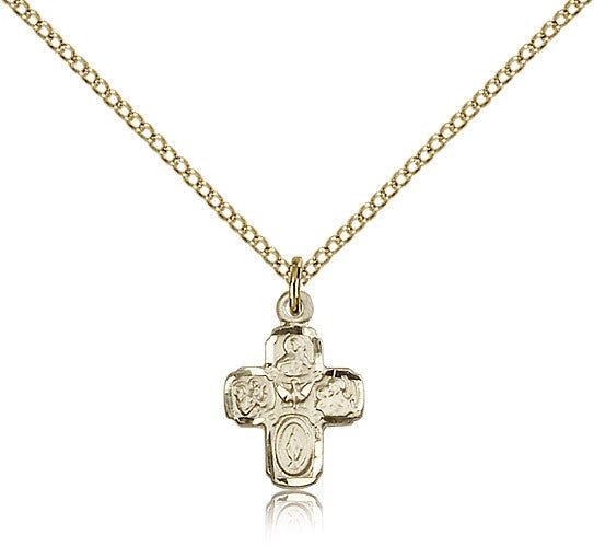 4-Way Pendant Necklace for Women