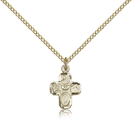 4-Way Pendant Necklace for Women