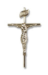 Slimline Crucifix Pendant, Three Sizes Available