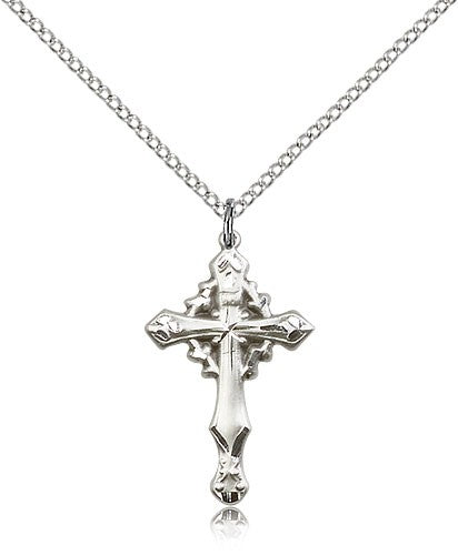 Women's Crown of Thorns Cross Pendant