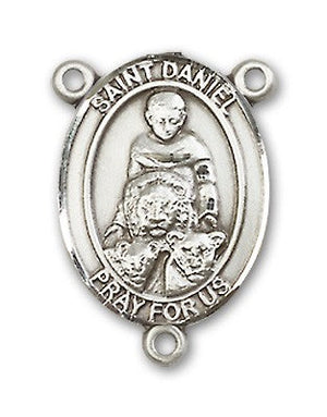 St. Daniel Rosary Centerpiece Sterling Silver or Pewter