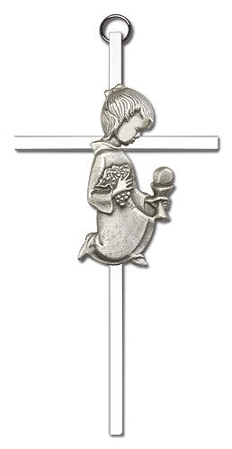 First Communion Girl Cross  6 inch
