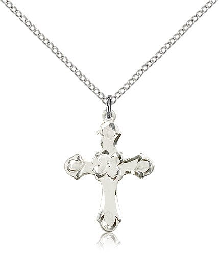 Women's Rounded Tip Cross Pendant