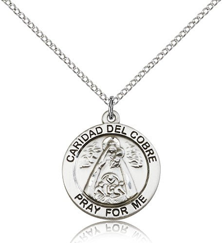 Round Caridad Del Cobre Pendant
