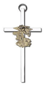 St. Michael Wall Cross 4'