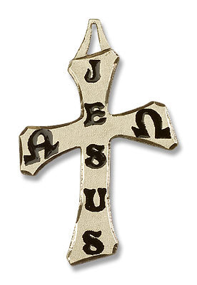Large JESUS Cross Pendant