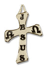 Large JESUS Cross Pendant